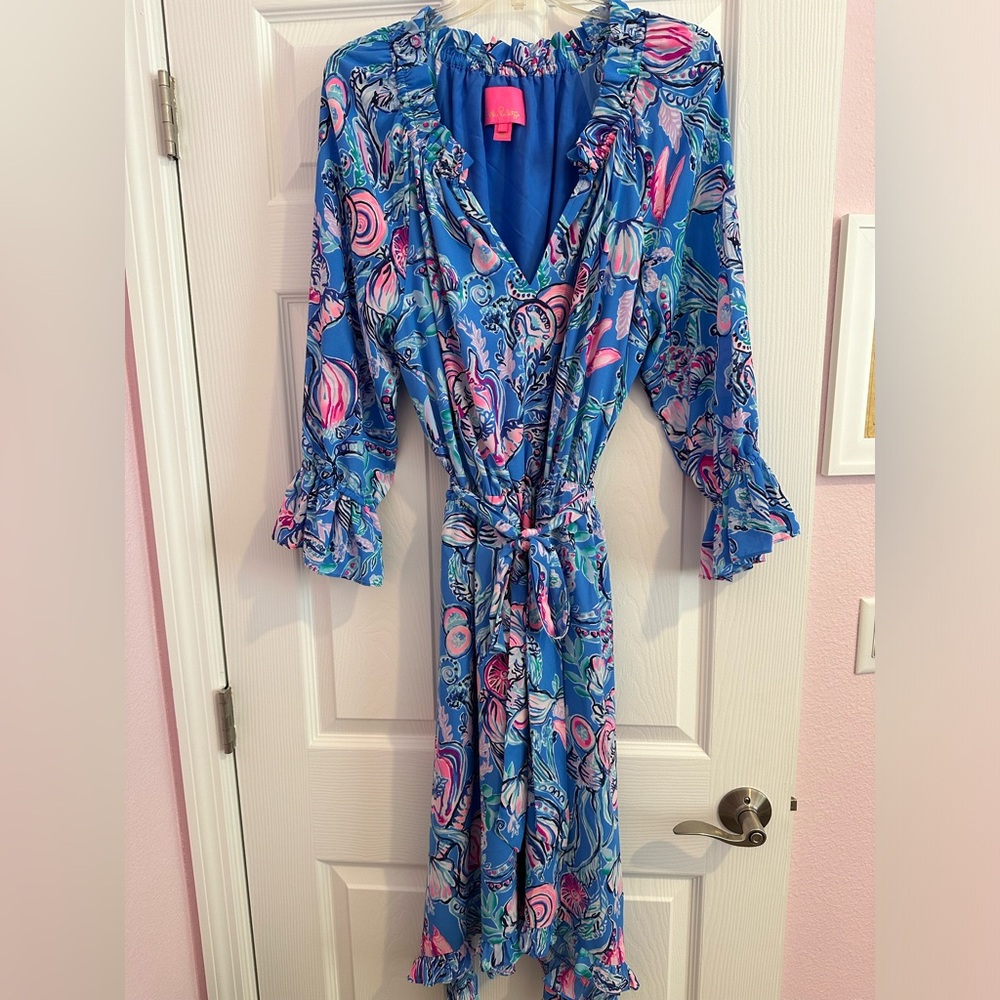 Lilly Pulitzer Alaynna midi dress (L)